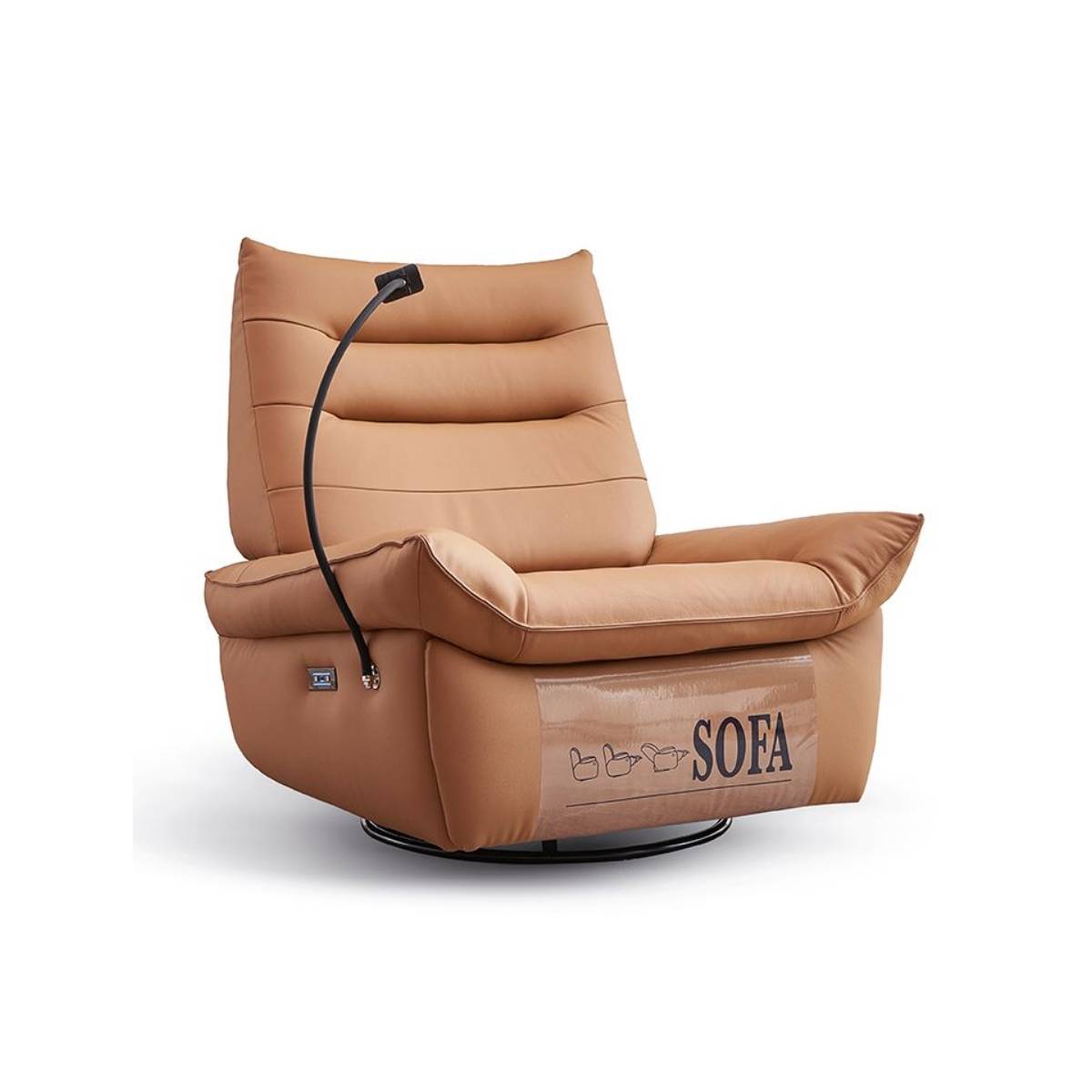 Genuine Leather Electric Recliner (Z42-CM-GN13)