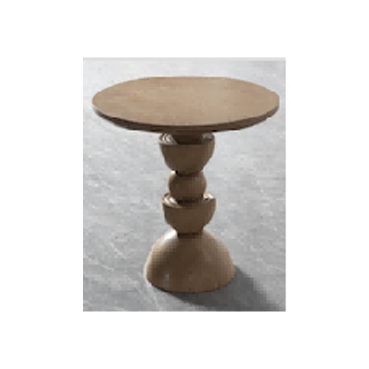 Solid Wood Style Side Table (B02-TB034S)
