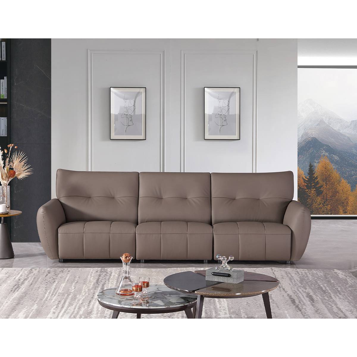 Straight Sofa (B04-9901)