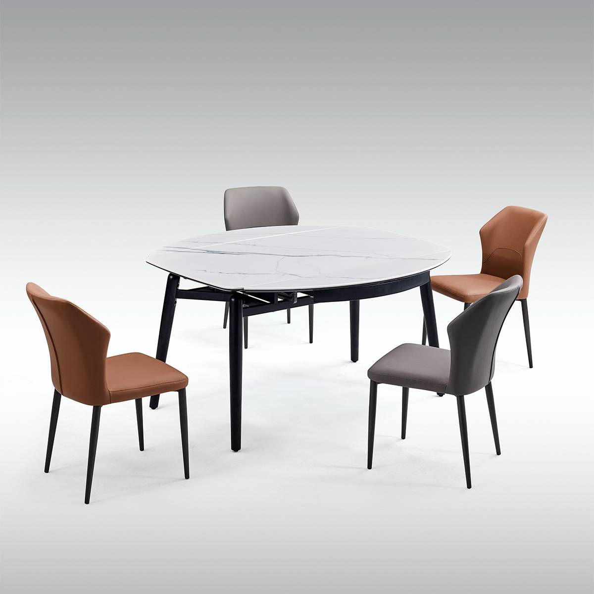Microcrystalline Stone Functional Dining Table (B63-B2360)