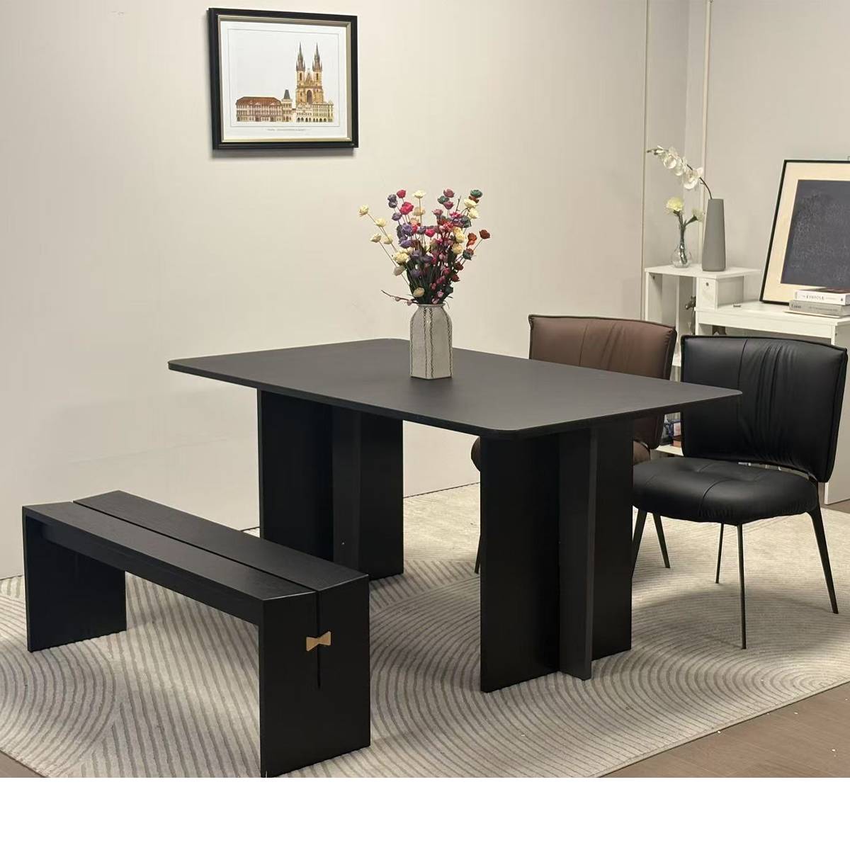 Mid-Century Modern Dining Table (A68-7006)