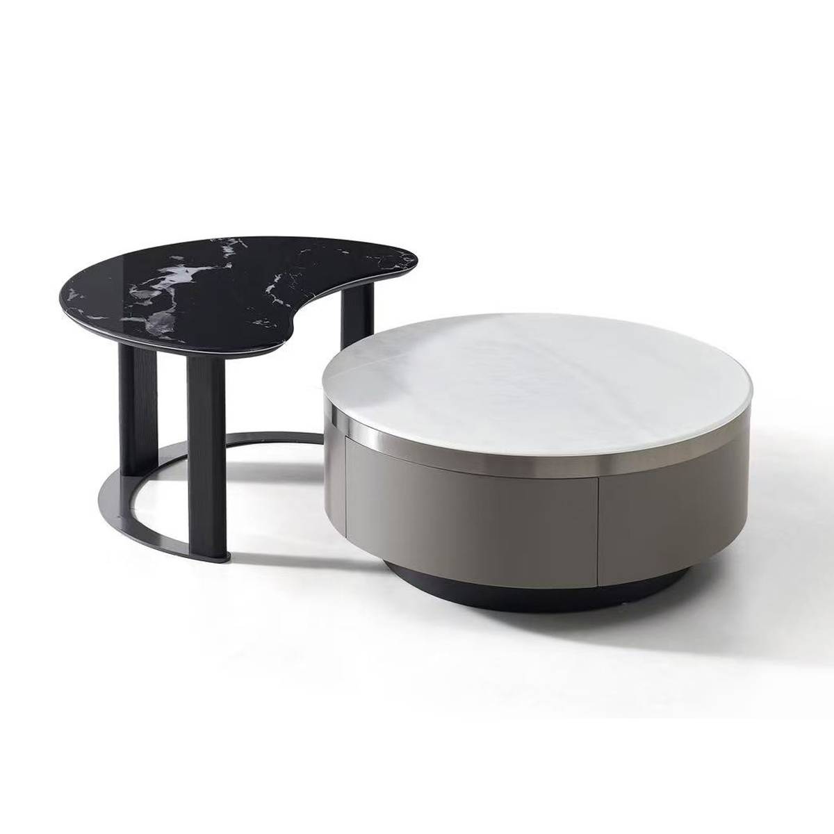 Microcrystalline Stone Coffee Table (A68-47)