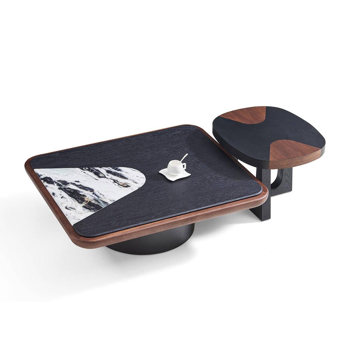 Luxury Stone Top Combination Coffee Table (Z85-MC9177)