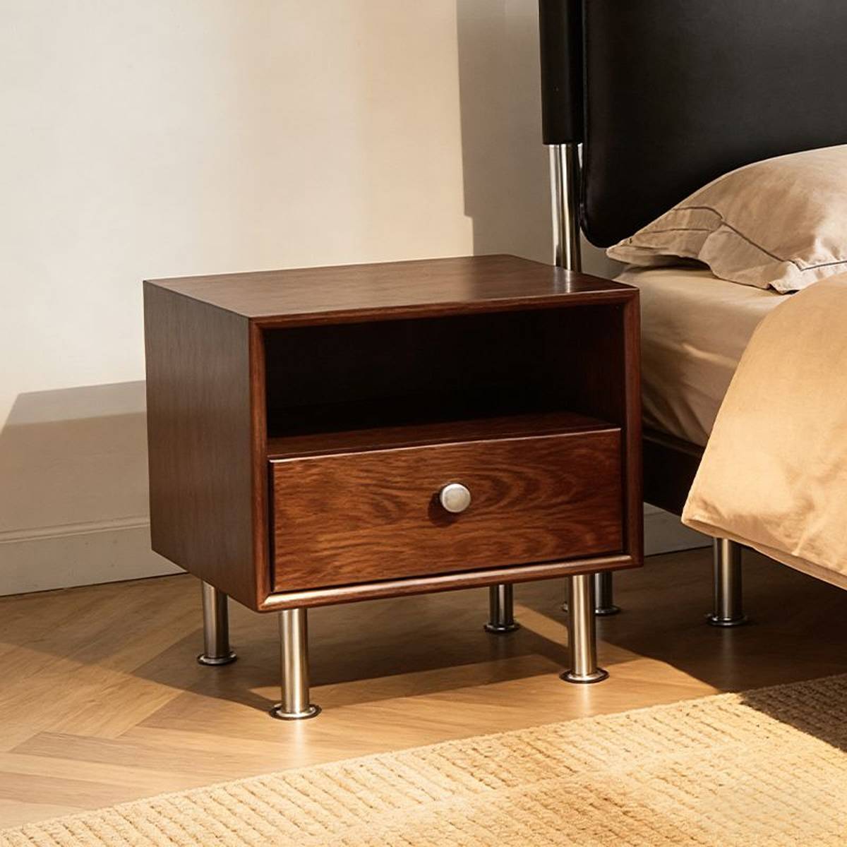 Bauhaus Bedside Table (A51-YZ-W83)