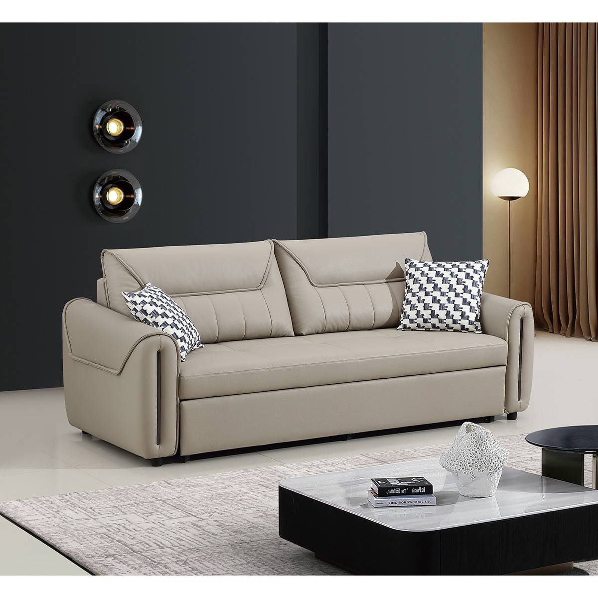 Manual Pull-Out Sofa Bed (A01-2508)