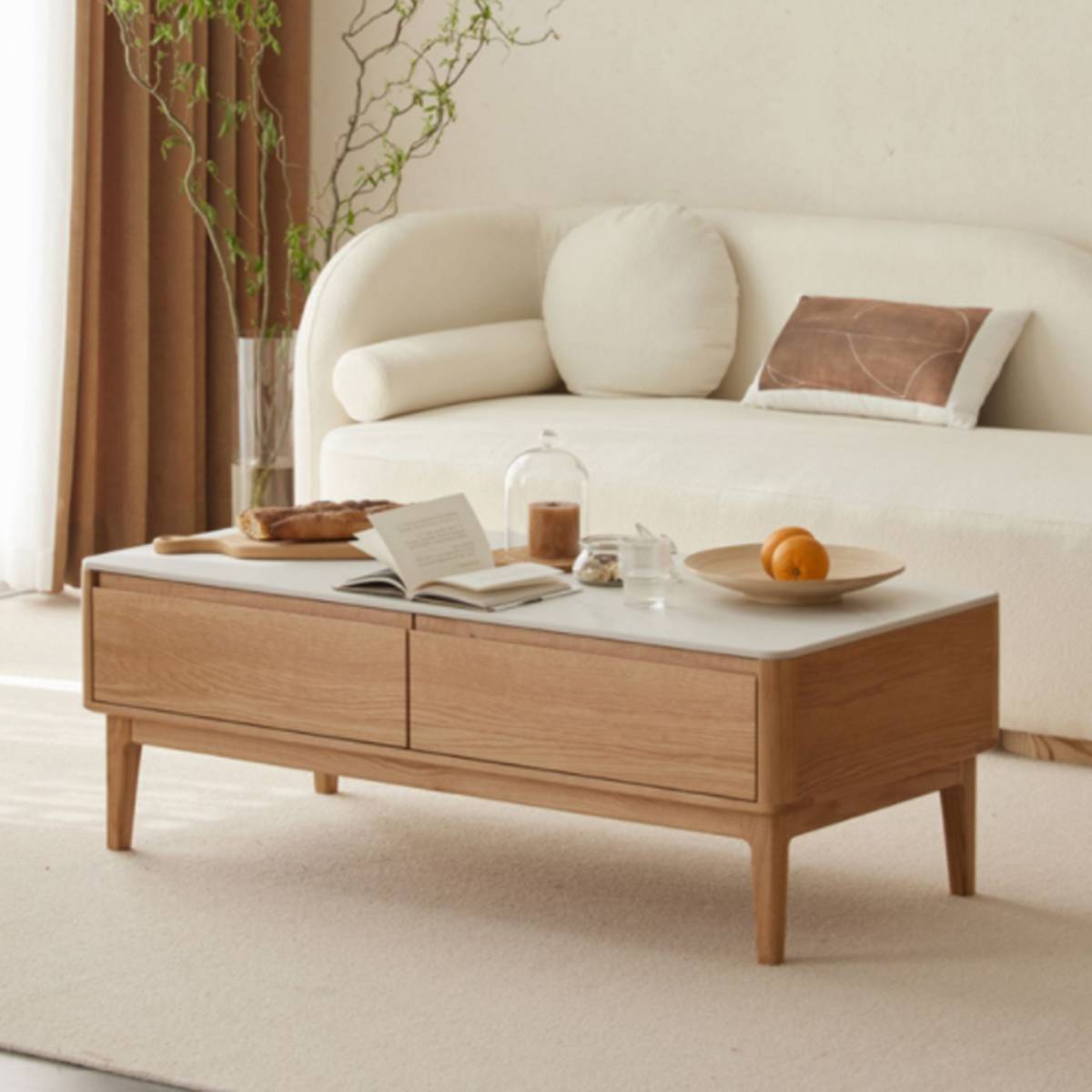 Berry Coffee Table (Sintered Stone) -1.0 (Z52-F8074)