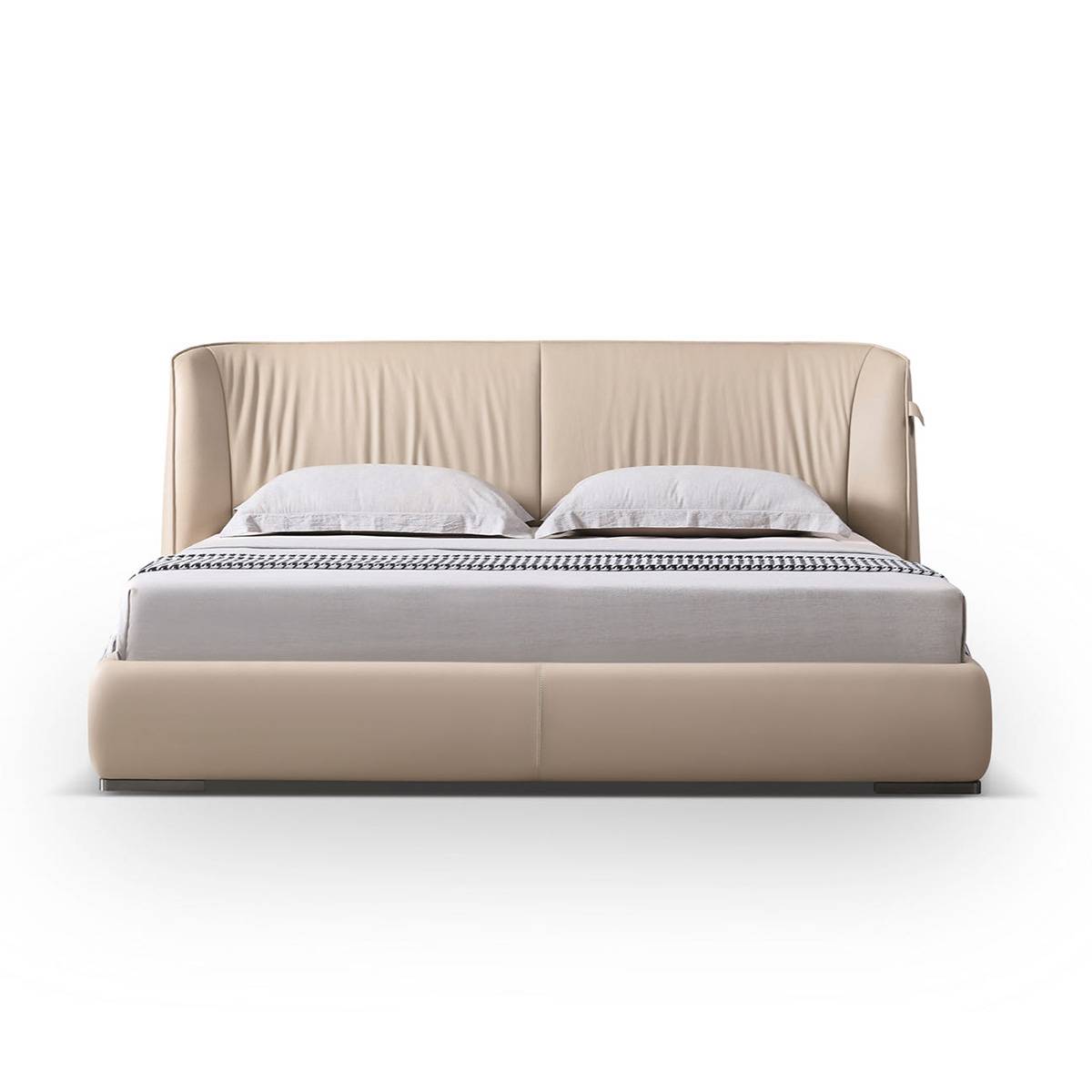 Genuine Leather Soft Bed (B11-8278)