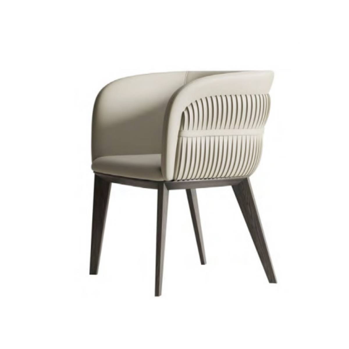 Yanxuan Dining & Study Chair with Solid Wood Legs (Z67-A22543)